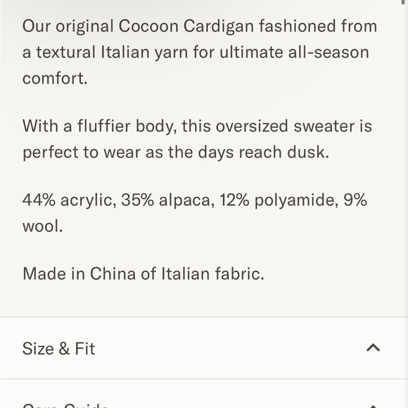 Jenni kayne cocoon sweater - Picture 3 of 5